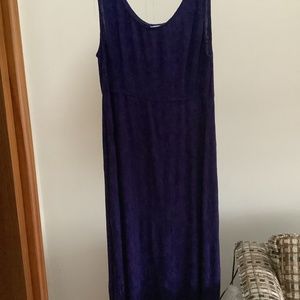 Dark Purple S. L. Fashions dress Size 12